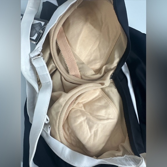 NWT Vtg Carol Wior Size 14 Slimsuit Piece USA Swimsuit Underwire Versatile Strap - Picture 5 of 7